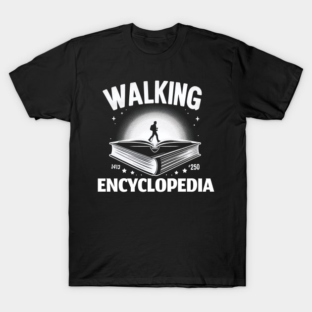 Walking Encyclopedia T-Shirt by SimpliPrinter